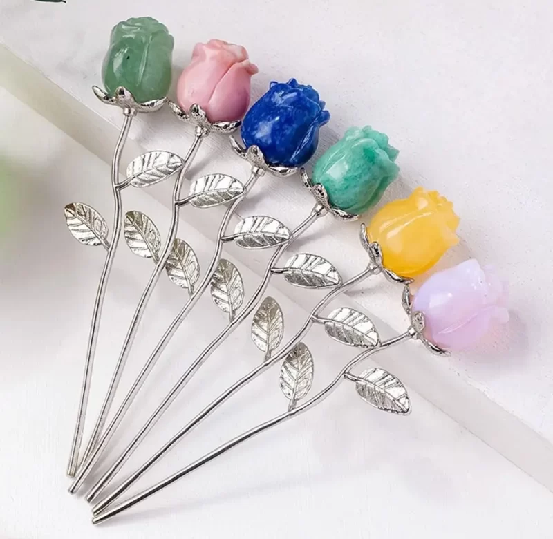 Květina ručně vyřezávaná dekorace | soška | ozdoba