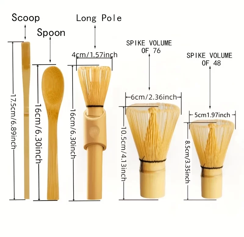 Bambusová metlička na matcha čaj | čajové příslušenství