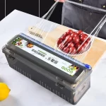 Kuchyňský zásobník na fólie s řezákem | kuchyňská pomůcka, organizér 7 ks