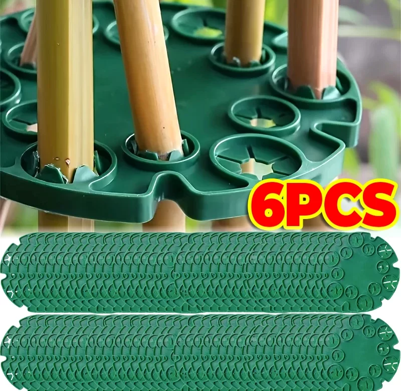 Bambusový držák na zahradní treláž | zahradní opora