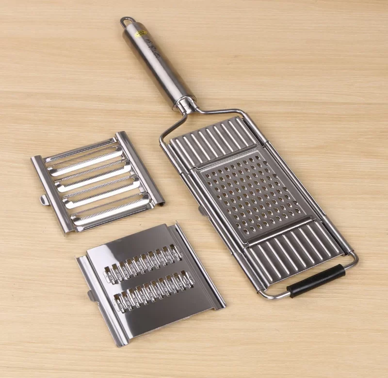 Nerezové kuchyňské struhadlo ruční kráječ zeleniny | struhadlo, kráječ
