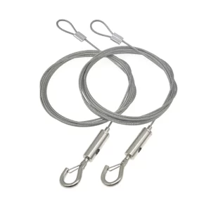Nerezové lanko se závěsným hákem | závěsný systém