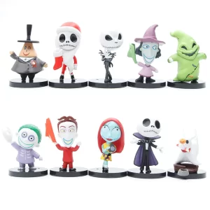 Jack Skellington figurky 10 ks set | hračky