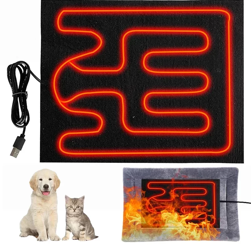 Vyhřívací podložka usb | zimní polštář | doplněk