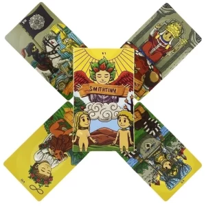 Tarot Of Smithtiny oracle karty 82 listů | stolní hry