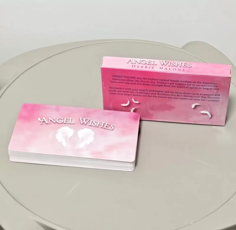 Andělské afirmační karty přání 40 ks v angličtině | andělské karty, afirmační karty