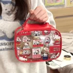 Hello kitty průhledná kosmetická taška | organizér