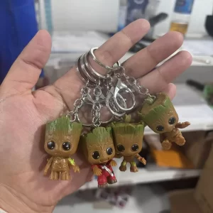 Groot baby stromový muž klíčenka 4ks | figurka | hračka
