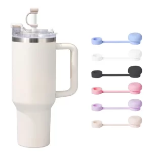 Silikonový kryt na brčko proti prachu | víčko, doplněk