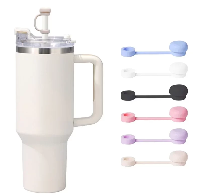 Silikonový kryt na brčko proti prachu | víčko, doplněk