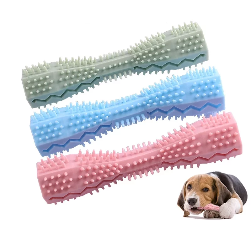 Psí interaktivní kartáček na čištění zubů | hračka