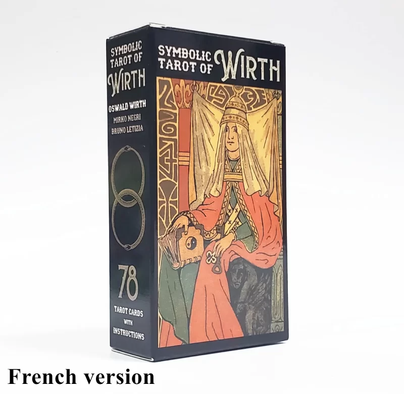 Francouzské tarotové karty osudu Wirth | stolní hry 78 ks