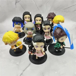 Demon slayer figurky nezuko a tanjiro | model 10 ks