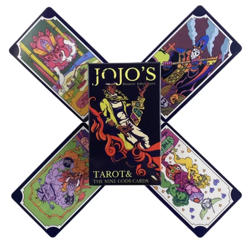 JoJo adventure tarotové věštecké karty | stolní hry 84 ks