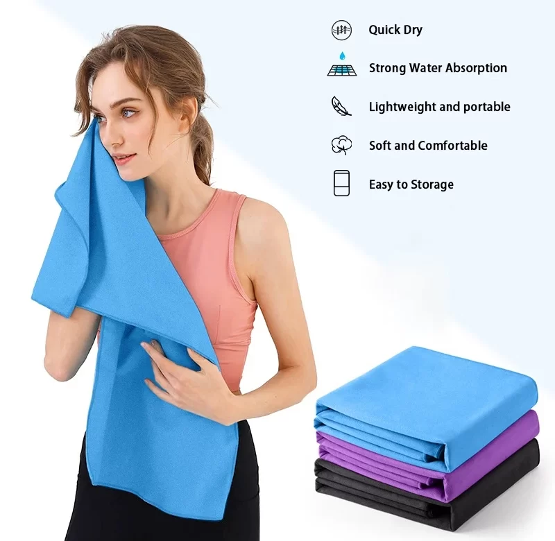 Rychleschnoucí sportovní ručník 40×80 cm | cestovní osuška