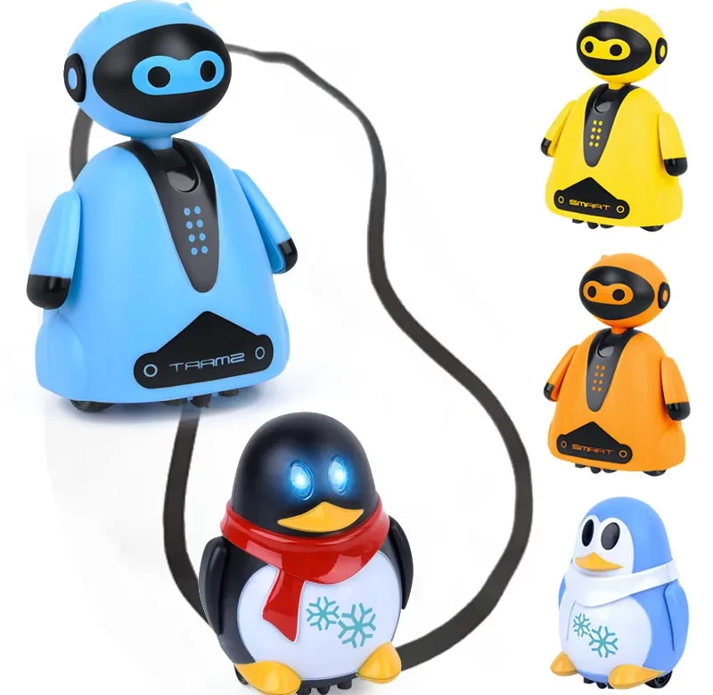 Robotická hračka sledující čáry | robotická hračka, dětský robot