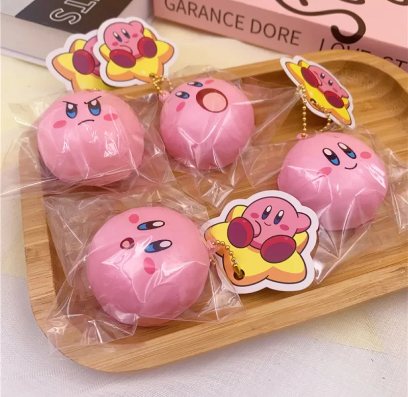 Kirby squishy antistresová hračka | dekorace