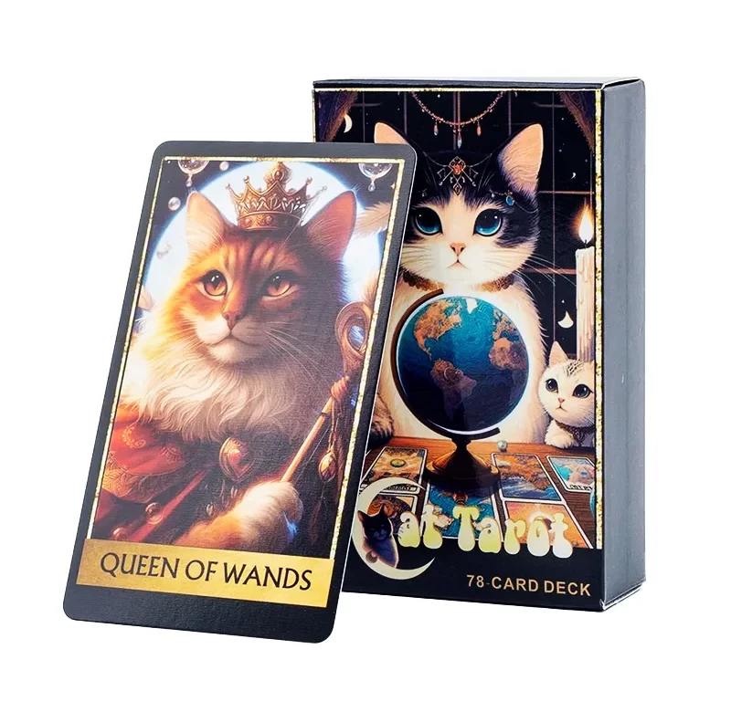 Nové tarotové karty koček 78 kusů | tarotové karty, věštecké karty