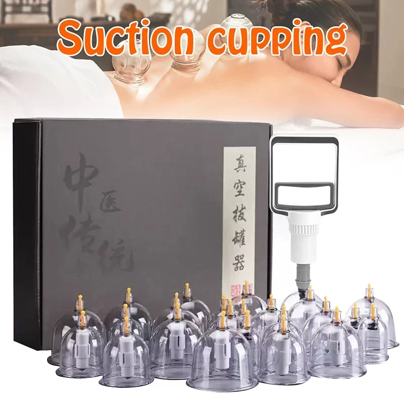 Vakuové masážní baňky sada | masážní pomůcky