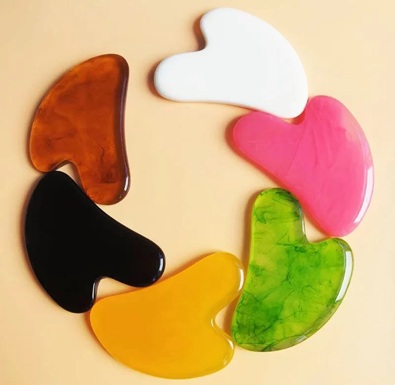 Gua sha kámen pro obličejovou masáž | masážní pomůcka