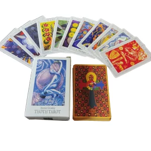 Crowley thoth tarot | věštecké karty 80+1 ks