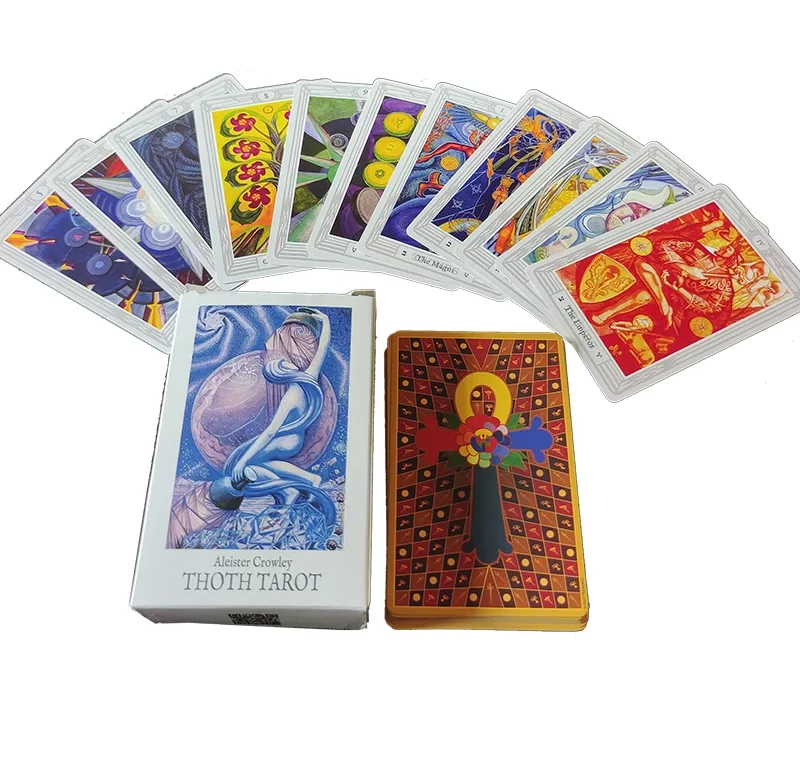 Crowley thoth tarot | věštecké karty 80+1 ks
