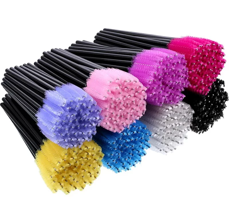 Jednorázový kartáček na řasy a obočí | kosmetický kartáček, makeup pomůcka 50 ks