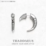 Stříbrné vintage náušnice claw 925 | šperk 2 ks