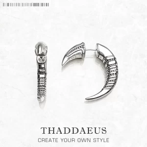 Stříbrné vintage náušnice claw 925 | šperk 2 ks