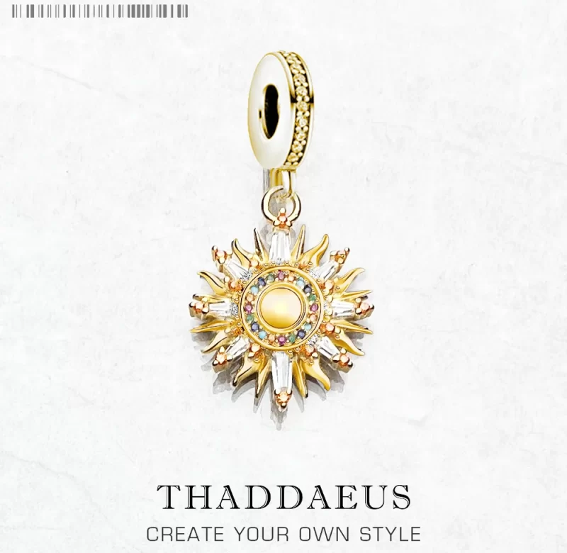 Sluneční stříbrný přívěsek 925 | šperk