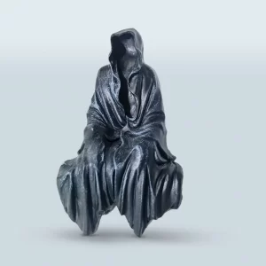 Halloweenská zahradní soška černý mistr | Dekorace