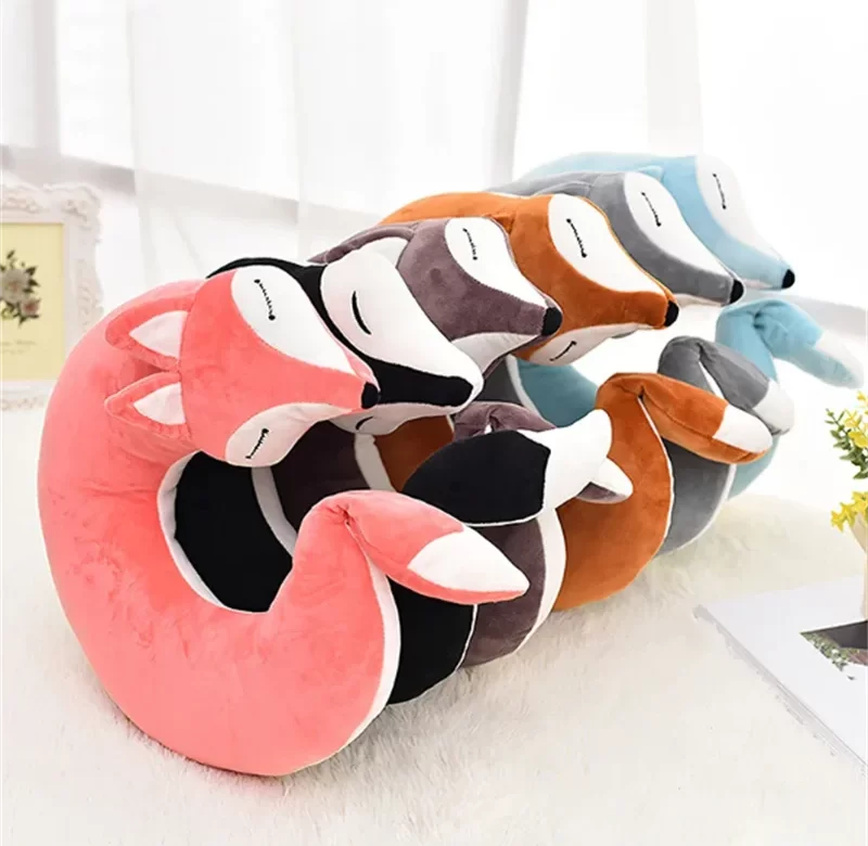 Cestovní polštář liška na krk | polštářek