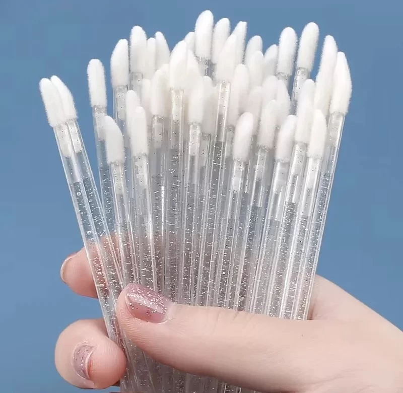 Krystalové kartáčky na řasy 50ks | kosmetická pomůcka