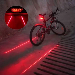 Cyklistické led zadní světlo vodotěsné | světlo na kolo 2 ks