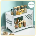 Dvojitý stolní organizér s policí | Kosmetický organizér