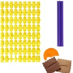 Abecední a číselné razítko na tvoření | embosovací nástroj