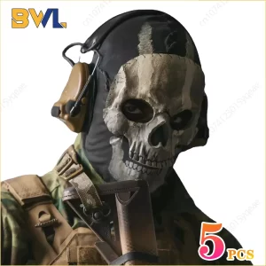 Strašidelná halloween maska lebka | kostým