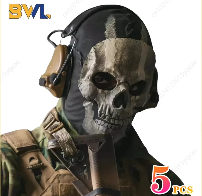 Strašidelná halloween maska lebka | kostým