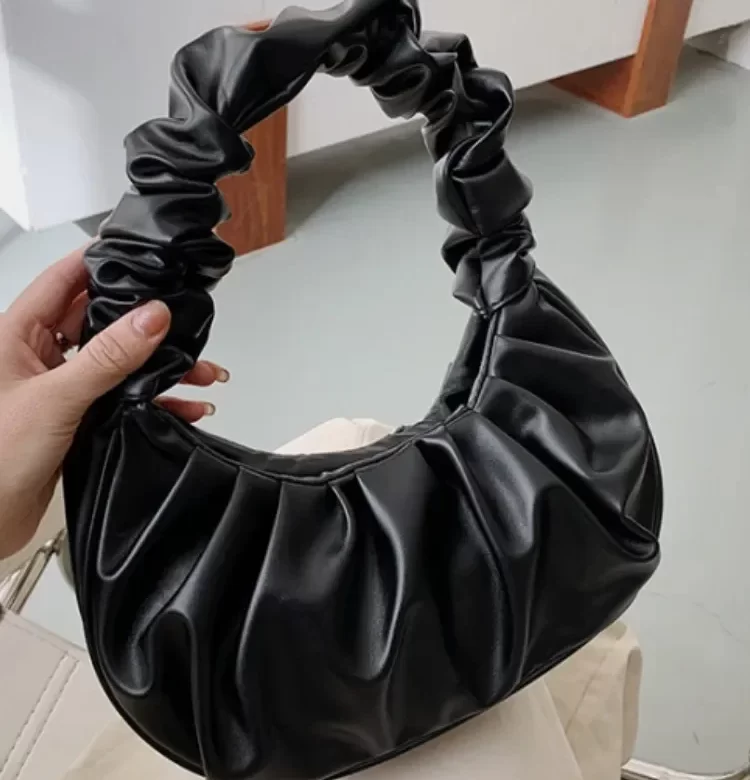 Módní plisovaná kabelka pro ženy | Taška