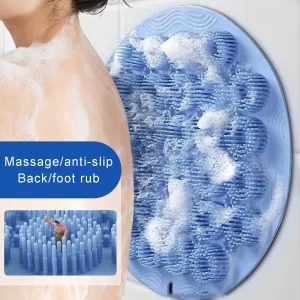 Masážní podložka do sprchy se sáním | kartáč do koupele