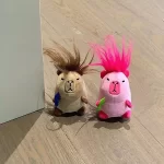 Roztomilá plyšová kapybara klíčenka | přívěsek, dekorace