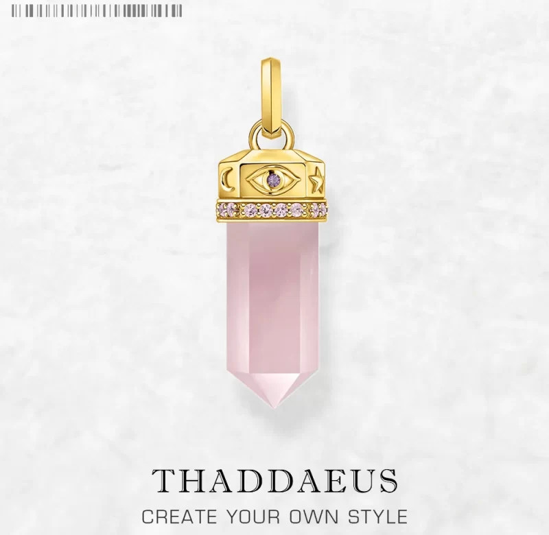 Přívěsek růženín stříbro 925 | šperk