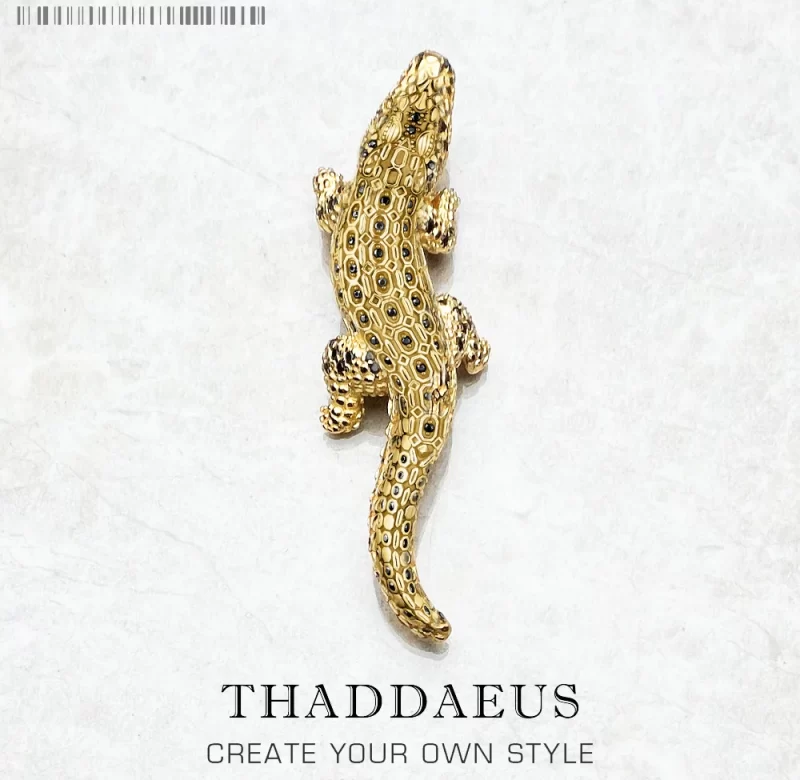 Přívěsek krokodýl 925 stříbro | šperk