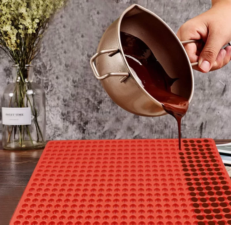 Silikonová forma mini polokoule 468 důlků | kuchyňské náčiní