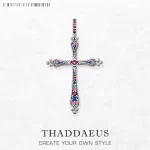 Stříbrný přívěsek kříž vintage | šperk