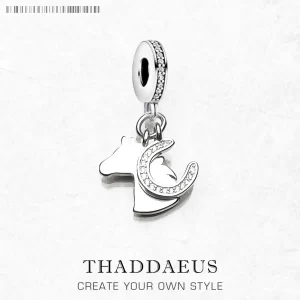 Stříbrný přívěsek kůň s podkovou | šperk