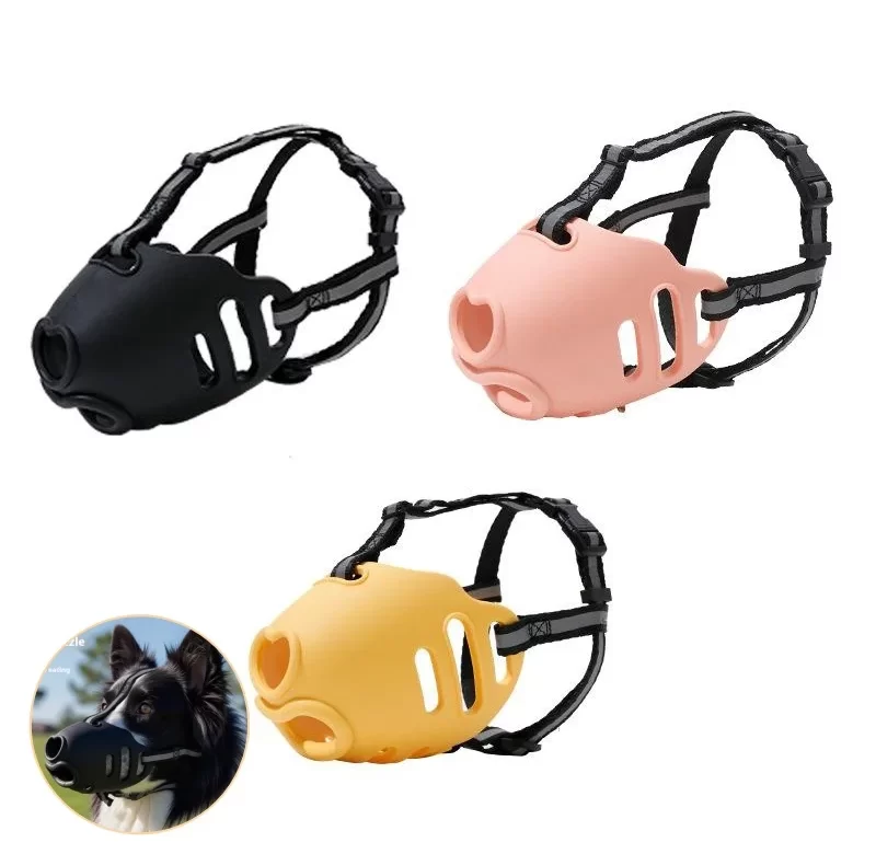 Prodyšný nastavitelný náhubek pro psy | chovatelské potřeby