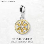 Stříbrný visací přívěsek citron | šperk