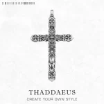 Stříbrný přívěsek velký kříž 925 | šperk