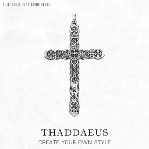 Stříbrný přívěsek velký kříž 925 | šperk